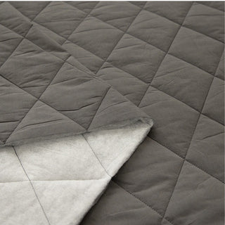 Made in Korea Geometric Washed Padded Pima Cotton Quilted Fabric TB01629
