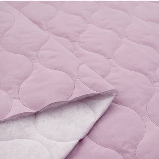 Made in Korea Geometric Washed Padded Pima Cotton Quilted Fabric TB01631