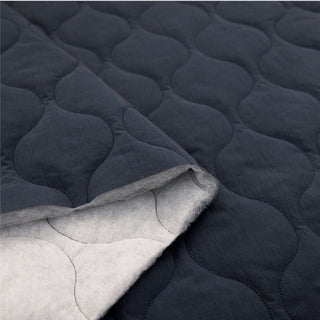 Made in Korea Geometric Washed Padded Pima Cotton Quilted Fabric TB01631