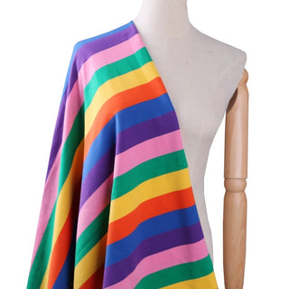 Stripes Combed Cotton French Terry TBSP604