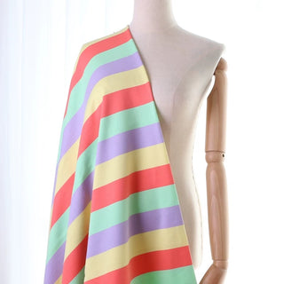 Stripes Combed Cotton French Terry TBSP604