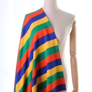 Stripes Combed Cotton French Terry TBSP604