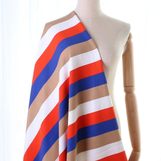 Stripes Combed Cotton French Terry TBSP604