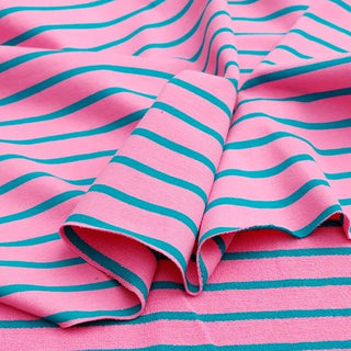 Stripes Combed Cotton French Terry TBSP607