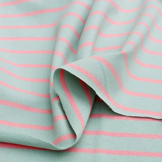Stripes Combed Cotton French Terry TBSP607