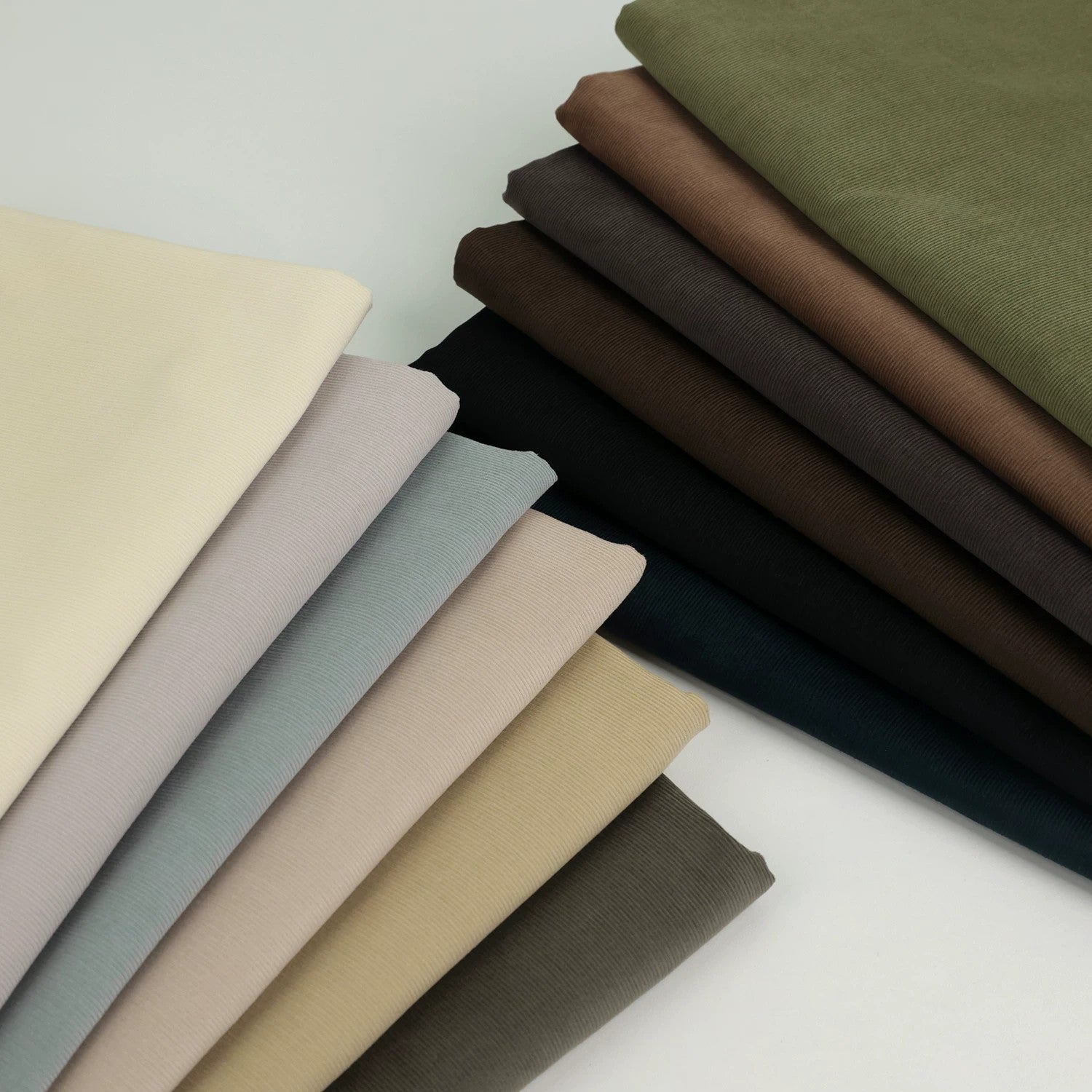 23AW ✨cottoncorduroyplainGARMENT TREATED Pinwale Corduroy Fabric | Retail & Wholesale Fabrics | Online