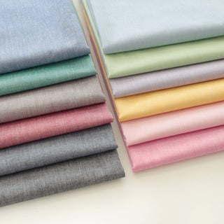 Made in Japan KIYOHARA Solid Pima Cotton Broadcloth Poplin TB01510