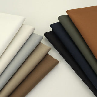 Made in Japan Sevenberry Solid Liquid Ammonia Mercerized Pima Cotton Twill TB01511