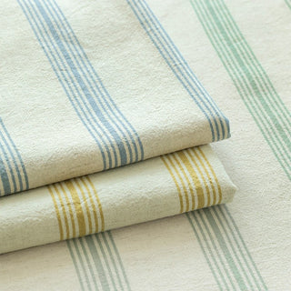 Made in Korea Stripes Linen Pima Cotton Plain Woven TB01513