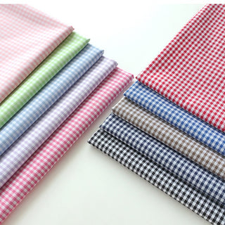 Made in Japan KIYOHARA Gingham Pima Cotton Broadcloth Poplin TB01516