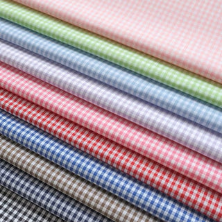 Made in Japan KIYOHARA Gingham Pima Cotton Broadcloth Poplin TB01516