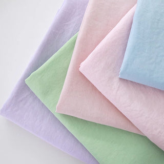 Made in Korea COTTONVILL Solid Sand Washed Tencel™ / Lyocell Linen Plain Woven TB01519