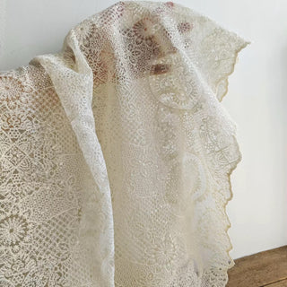 Solid Non-Stretch Sequin Polyester Lace TB01601
