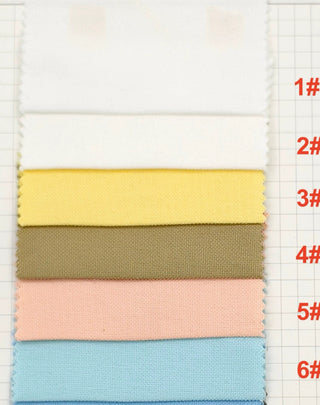 Solid Cotton Oxford Chambray TB-OX01601 - 12 Colors Available