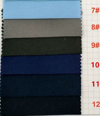Solid Cotton Oxford Chambray TB-OX01601 - 12 Colors Available