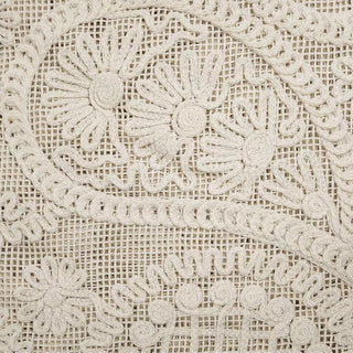 Solid Non-Stretch Embroidery Polyester Lace TB01602