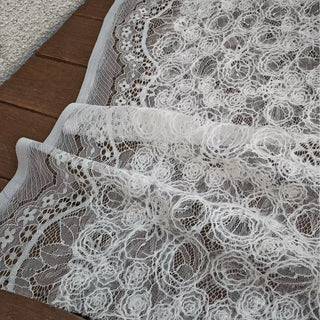 Solid Non-Stretch Embroidery Polyester Lace TB01603