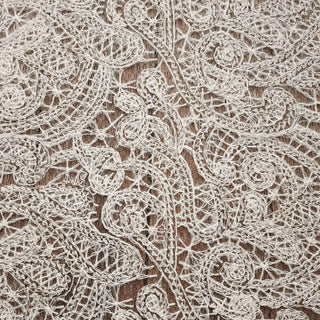 Solid Non-Stretch Embroidery Polyester Lace TB01604