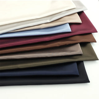 Solid Wool Mulberry Silk Satin TB01626 -32 Momme
