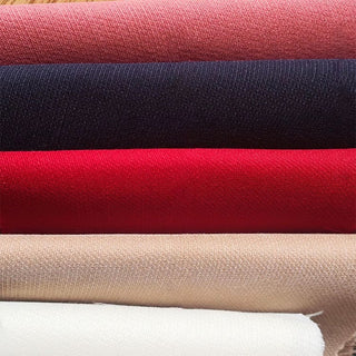 Solid Wool Mulberry Silk Crepe TB01627 - 36 Colors Available -55 Momme
