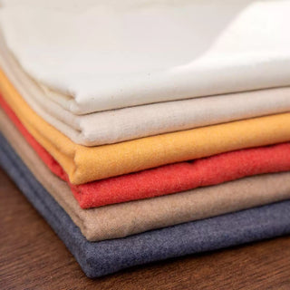 Made in Japan Sevenberry Solid Double Peached Pima Cotton Flannel TB01634