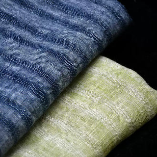Stripes European Linen Plain Woven Woven TB02501 - 6 Colors Available