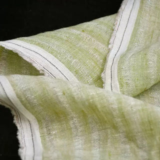 Stripes European Linen Plain Woven Woven TB02501 - 6 Colors Available
