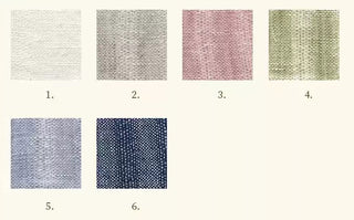 Stripes European Linen Plain Woven Woven TB02501 - 6 Colors Available