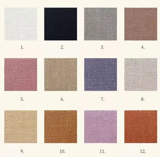 Solid Sand Washed Organic Hemp Plain Woven Woven TB02502 - 36 Colors Available