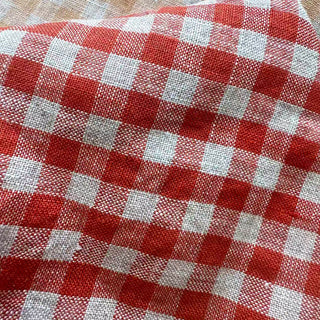 Gingham European Linen Plain Woven Woven TB02510 - 12 Colors Available