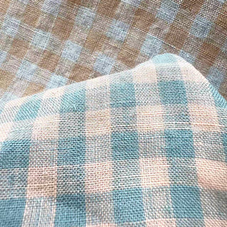 Gingham European Linen Plain Woven Woven TB02510 - 12 Colors Available