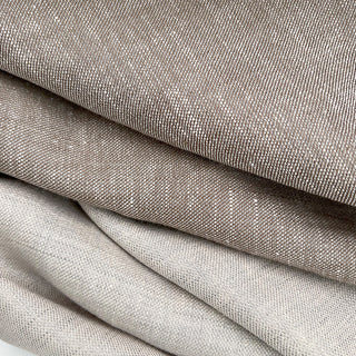 Solid European Linen Lurex Plain Woven Weave Suiting TB02515 - 5 Colors Available