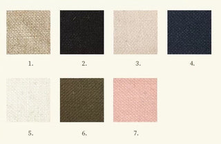 Solid Sand Washed European Linen Plain Woven Woven TB02519 - 7 Colors Available