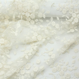 Solid Non-Stretch Embroidery Polyester Lace TB02601