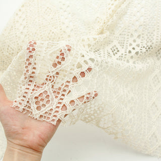 Solid Non-Stretch Cotton Lace TB02605