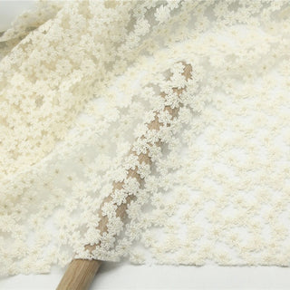Solid Non-Stretch Embroidery Polyester Lace TB02612