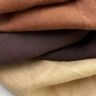 Solid Organic Hemp Twill TB02622 - 16 Colors Available