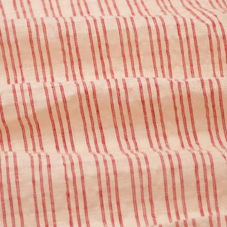 Stripes Crinkled Cotton European Linen Plain Woven TB02624 - 7 Colors Available
