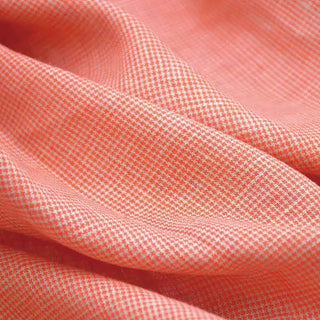 Houndstooth European Linen Plain Woven TB02627 - 7 Colors Available