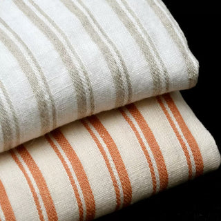 Stripes European Linen Dobby Jacquard TB02631 - 7 Colors Available