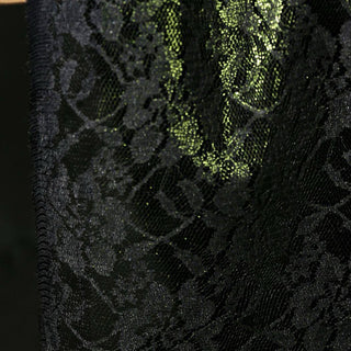 Solid Non-Stretch Foiled Polyester Lace TB03604
