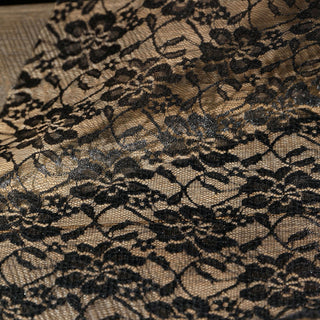 Solid Non-Stretch Foiled Polyester Lace TB03608