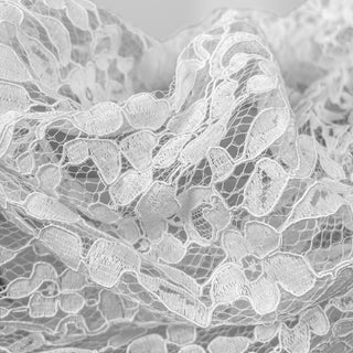 Solid Non-Stretch Cotton Nylon Lace TB04602