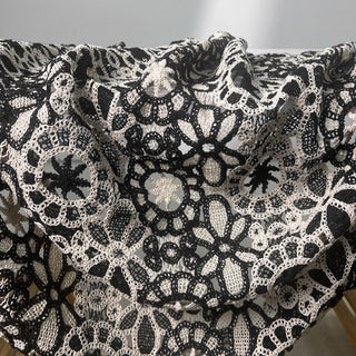 Solid Non-Stretch Cotton Lace TB04603