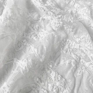 Solid Stretch Polyester Lace TB04604