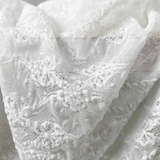 Solid Stretch Polyester Lace TB04604