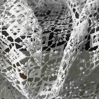 Solid Non-Stretch Polyester Lace TB04606