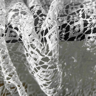 Solid Non-Stretch Polyester Lace TB04606