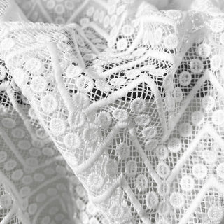 Solid Non-Stretch Polyester Lace TB04609