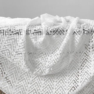 Solid Non-Stretch Polyester Lace TB04609